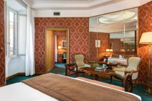 Marcella Royal Hotel Rooftop Garden Roma