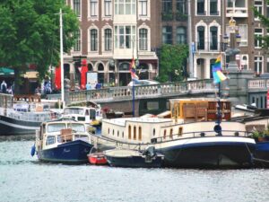 Barco Art Deco Houseboat Ámsterdam